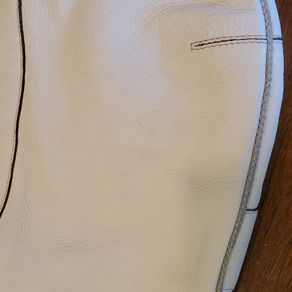 Anya Hindmarch cream leather hobo bag - Picture 9 of 11